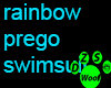 rainbow prego swimsuit