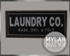 ~M~ | Raven Laundry Sign