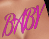 baby chest tattoo