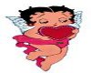 betty boop sticker for h