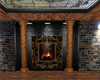 3 Level Room w Fireplace