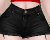 Black Denin Shorts