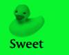 Sweet duck tee green
