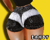 !C Fringe Shorts BK