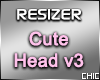 !T! Cute Head 3 Resizer