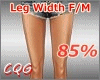 CG: Leg Width 85%