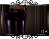 {D} Pvc Pants Amethyst