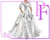 PF - Satin Ball Gown Wh