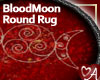 .a BloodMoon Rug Round
