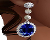 Pearl Sapphire Earrings