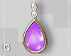 Lilac Impress Earrings