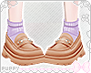❤ School Shoes Purple