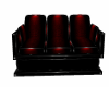 {DW}Wild Red 3P Couch