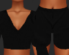 Long Sleeve Shorts Set