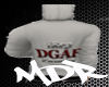 [MDR] White DGAF hoody