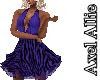 AA Purple Zebra Dress