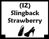(IZ) Slingback Strawbery
