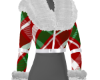 [MM] Xmas Plaid Fur Coat
