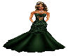 Desi Green Heart Gown