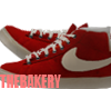 Red Nike Blazers