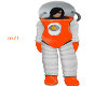 Orange/White Space Suit