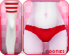 +c+ Socks & Panties| Red