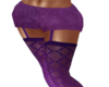 purple shortsnhose
