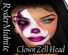 Clown Zell Head + Eyes