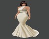 !R! Cream Formal Gown