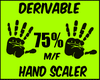 {J} 75% Hand Scaler