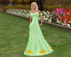 Green Easter Gown