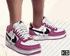 J1 Pink White *M