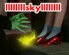 Skys OZ Ruby Red Shoes