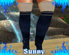 *SW*Blue Sock Boots