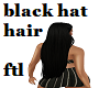 black hat hair