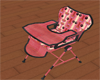 PINK PANTHER HIGH CHAIR