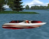 RED SPEED BOAT