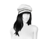 K FENDI White hat+hair