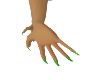 Green Deviant Nails