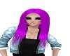 purple hair by vala