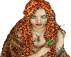 Glitter Redhead Woman