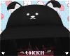 T|Cute Bear Hat Onyx
