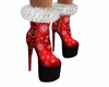 Fluffy Holiday Boots R