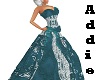 Addie Teal Gown