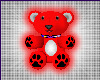 0306 STITCHES BEAR RED