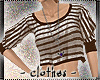 clothes - brown stripes