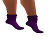*A*Purple Booty Socks