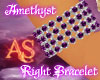[AS] Amethyst Bracelet R
