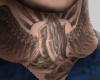 Blessed Neck Tattoo