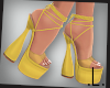 .L. Cute Heels Yellow